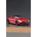 Welly Metal Kırmızı Mercedes Amg Gt Açılır Kapı Çek Bırak Oyuncak Araba 1:32 Ölçek 11 Cm