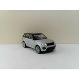 Welly Range Rover Çek Bırak Araba 2'li Set (Turuncu-Gri)