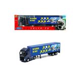 WELLY Volvo FH Taşıyıcı Tır Ölçek Diecast Metal Model Araba Metal Tır 1/64