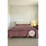 Welsoft Çift Kişilik Battaniye 200X220 Cm Gül Kurusu