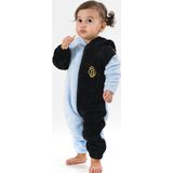 Welsoft Peluş Unisex Fermuarlı Kışlık Bebek Uyku Tulumu Bebek Tulumu Çocuk Tulumu