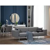 Weltew Home Alaçatı Koltuk Takımı 3+3+1+1 - Gri - Antrasit