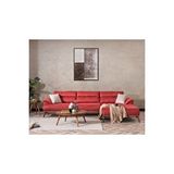 Weltew Home Milano Köşe Takımı - Relax Kırmızı