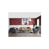 Weltew Home Stil Koltuk Takımı 3+3+1+1 (hardal-gri)