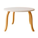 WeltWood 4 Kişilik Kelebek Yemek Masası – 36mm Çift Katmanlı MDF, Cilalı Kayın Çıtalar, Modern Ahşap Tasarım, Kolay Montajlı, Sağlam ve Şık Mutfak & Salon Masası, Katlanabilir 103x103 cm