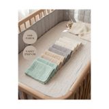 WELY HOME BABY TEKSTİL %100 Pamuk Müslin Bebek Ağız Mendili Seti (9 Adet) – Ekstra Yumuşak 27x27 cm