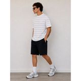 We&Me Oversize Boxy Fit Erkek T-Shirt – Kalın Pamuklu, Green Future Baskılı, Sokak Stili Premium Tişört - Beyaz
