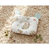Wenaris 0-12 Ay Ortopedik Yastık Düz Kafa Yastığı Yenidoğan Bebek Yastık - 40 x 25 cm - Yeşil