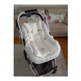 Wenaris %100 Pamuk krem muslin PUSET MİNDERİ VE LASTİKLİ Puset Çarşafı