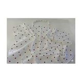 Wenaris %100 Pamuk Muslin Emzirme Önlüğü 90 x 90 cm Baskılı Desenli Rahat Kullanım - Beyaz