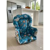 Wenaris Çift Taraflı Mama Sandalyesi Minderi (Kemer Geçme Yerleri Mevcut) - Model 02