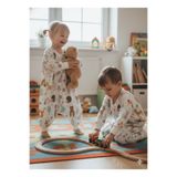 Wenaris Kollu Uyku Tulumu, %100 Doğal Pamuk, Çift Kat Pazen, Unisex, 1.0 Tog, 6-12 Ay, Bej