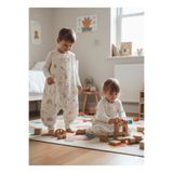 Wenaris Kolsuz Uyku Tulumu, %100 Doğal Pamuk, Çift Kat Pazen, Unisex, 1.0 Tog, 20-24°C, Bej, 7-8 Yaş