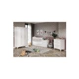 WENCE Hayal Modern Bebek Odası Takımı Beyaz - 3 Parçalı Tamamı 1. Kalite Mdf
