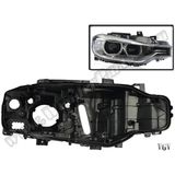 Wender Bmw Far Kasası F30 Sağ Bi-Xenon 2012-15 - Siyah