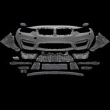 Wender Bmw Komple Tampon F30+LCI Ön; F.yık-Lı -///m3 China-Type- 2012-18 - Siyah