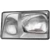 Wender Mercedes Far Camı W124 Sol Gri Çerçeveli 1993-95 - Siyah