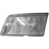 Wender Mercedes Far Camı W202 Sol Tek Cam 1997-00 - Siyah