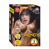 Wendy büyük boy sesli ve titreşimli realistik şişme Bebek 2KG