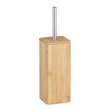 Wenko Bambu Tuvalet Fırçası Tutucu, Metal, Ahşap, 37,5 x 11 x 11