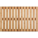 Wenko Küvet Matı Iç ve Dış Mekan Bambu 40 x 60 cm Banyo Matı, Duş Matı, Küvet Matı, Kayma