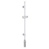 Wenko LED tasarım duş çubuğu, entegre, tam yüzey enerji tasarruflu LED ışık şeridi, sıcak beyaz, entegre hareket sensörü, delmeden montaj, kablosuz, şarj edilebilir, uzunluk 94 cm