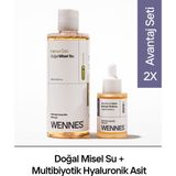 Wennes | Doğal Misel Su | Multibiyotik Derin Bariyer Hyaluronik Asit Serum Avantajlı Set + Yoğun Nem,cildi Yatıştırıcı Destek