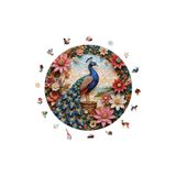 WePuzzleUp Ahşap Puzzle - Çiçek Açan Zarafet - 252 Parça, 29x29 cm