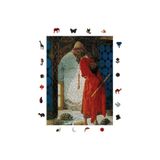 WePuzzleUp Ahşap Puzzle - Kaplumbağa Terbiyecisi - 450 Parça, 29x39 cm