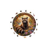 WePuzzleUp Ahşap Puzzle - Sevimli Koruyucu - 252 Parça, 29x29 cm