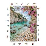 WePuzzleUp Ahşap Puzzle Yetişkin - Saklı Cennet - 450 Parça, 29 x 39 cm - Yapıştırıcı Folyo Dahil - Benzersiz Şekilli Parçalar & Özel Figürler - R1-28