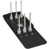 Wera 05004210001 8740 C HF 2 Zyklop Uç Seti, Alyan Uç Seti, Tutma Fonksiyonlu, 6 Parça, 140 mm, Renkli