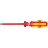 Wera 160İ Izoleli Düz 0,4 x 2,5 x 80MM Tornavida 05006100001 - 0,4 x 2,5 x 80 mm - Kırmızı