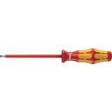 Wera 160İ Izoleli Düz 0,6 x 3,5 x 100MM Tornavida 05006110001 - 0,6 x 3,5 x 100 mm - Kırmızı