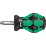 Wera 350 Stubby Topaç Ph/Yıldız 3x25 mm Tornavida