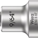 Wera 8740 B HF Hex-Plus 3/8" 9/64" x 35 mm Lokma