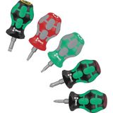 Wera Stubby Set 3 Kısa Tornavida Seti 5 Parça Dar Alanlar Için Kompakt 05008872001