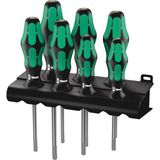 Wera Torx HF Tornavida Seti Kraftform Plus 367/7 Tutma Fonksiyonlu + Raf, 7 Parça, 05223161001