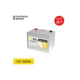 WERER ENERGY 12V 300Ah LiFePO4 Platinum Series Bluetooth'lu Lityum Demir Fosfat Akü
