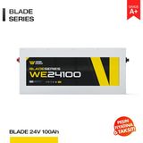 Werer Energy 24V 100Ah LiFePO4 Blade Series Bluetooth'lu Lityum Demir Fosfat Akü
