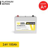 WERER ENERGY 24V 100Ah LiFePO4 Platinum Series Bluetooth'lu Lityum Demir Fosfat Akü
