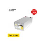 WERER ENERGY 24V 690Ah LiFePO4 Platinum Series Bluetooth'lu Lityum Demir Fosfat Akü