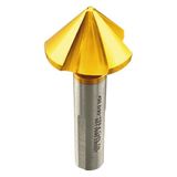 Werka WKT501.0090.00530 5.3mm 90° Havşa Freze - Altın - Gri