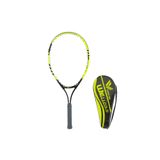 Werkon Yüksek Kalite Düşük Sarsılma Pro Tenis Raketi, 25 Inch, L1 Grip, Yeşil + Taşıma Çantası