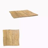 Wermodin Masa Tablası Dalgalı Kare 67X67 Cm - Avalon Pine