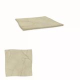 Wermodin Masa Tablası Dalgalı Kare 67X67 Cm - Golden Marble