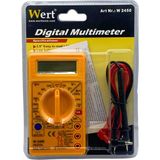 WERT DİJİTAL MULTİMETRE (ÖLÇÜ ALETİ) (DC/AC) (SES İKAZLI) (125*70)