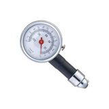 WERT Metal Gövde Lastik Basınç Ölçer - Çift Birimli Gösterge, 8 Bar / 110 Psi, Tüm Araçlar, Motosikletler ve Bisikletler ile Uyumlu