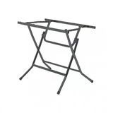 Werzalit Ahşap Büyük Dikdörtgen Masalara Uygun 1 İlk Çerçeveli Katlanabilir Metal Ayak Y:70 Cm Gri