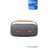 Wesdar K-606S Taşınabilir Bluetooth Hoparlör 20W Rgb - Gri